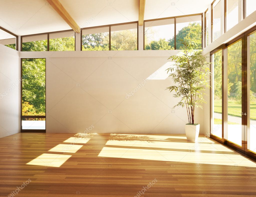 Empty Bedroom Background