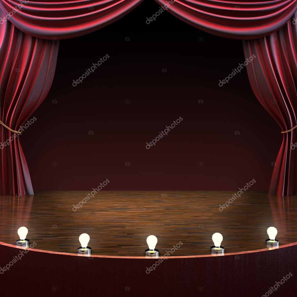 Lighted stage background Stock Photo by ©digitalstorm 26343117