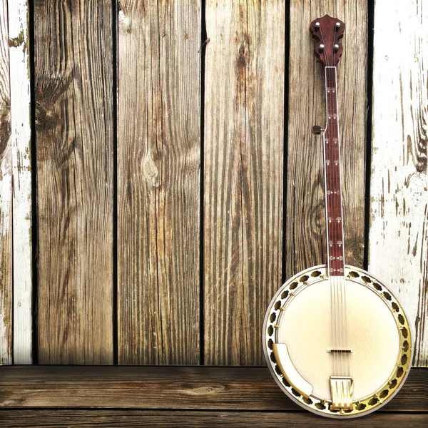 Banjo fondo del país — Foto de Stock