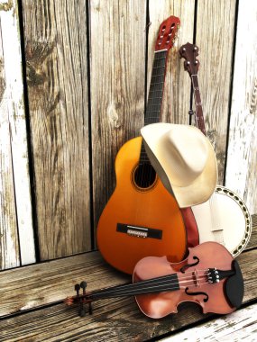 country müzik arka planı