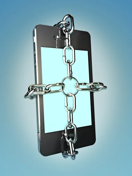 Smart phone security — Stock Photo, Image