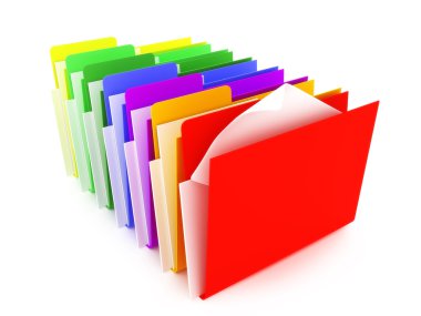 Renkli Klasörler