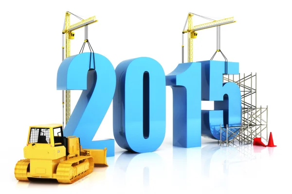 Building to 2015 — Stock Photo, Image