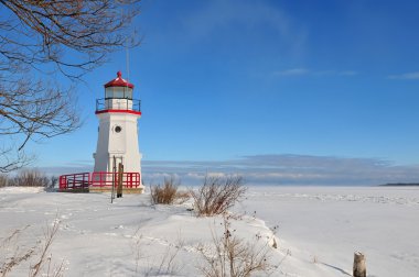 Cheboygan beşik ışık, cheboygan, michigan, ABD.