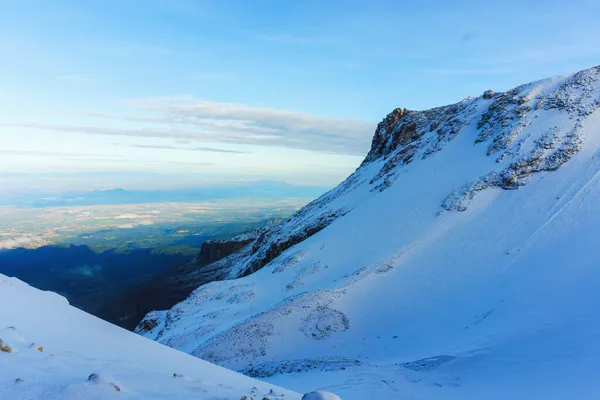 Vista Panoramica Del Vulcano Popocatepetl Messico — Foto Stock