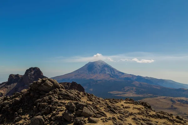 Actieve Vulkaan Popocatepetl Mexico Fumarol — Stockfoto