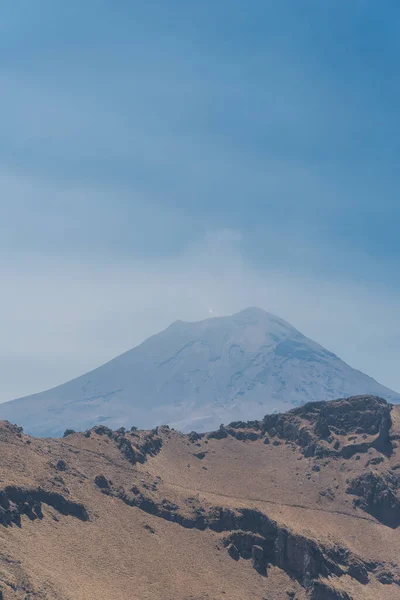 Vulkaan popocatepetl in puebla mexico — Stockfoto