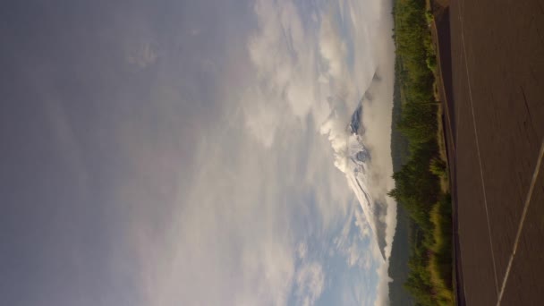 Active Popocatepetl Volcano Puebla Mexico High Quality Footage — Stok video