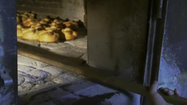 Традиционный Мексиканский Хлеб Мертвых — стоковое видео