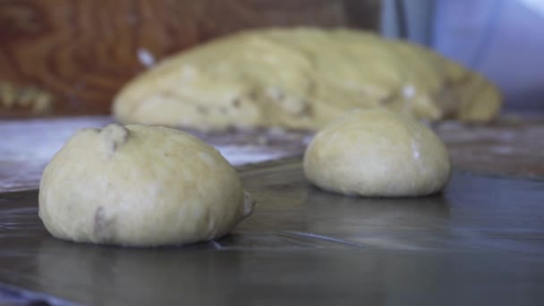 Traditional Mexican Bread Dead — Video Stock