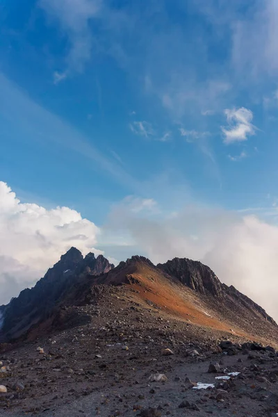 Una Vista Panorámica Del Volcán Pico Orizaba México — Foto de Stock