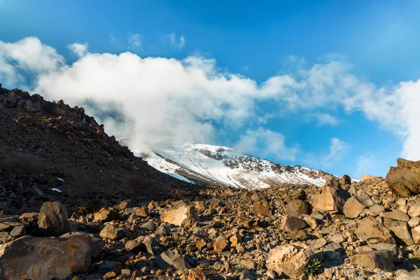 Panoramautsikt Över Sierra Negra Vulkanen Mexiko — Stockfoto