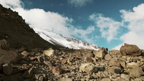 Upływ Czasu Wulkanie Pico Orizaba Meksyku — Wideo stockowe