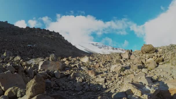 Ένα Χρονικό Διάστημα Στο Ηφαίστειο Pico Orizaba Στο Μεξικό Υψηλής — Αρχείο Βίντεο