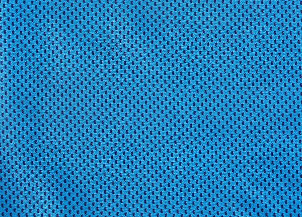 Nouvelle serviette de sport de texture bleue. Concentration sélective — Photo