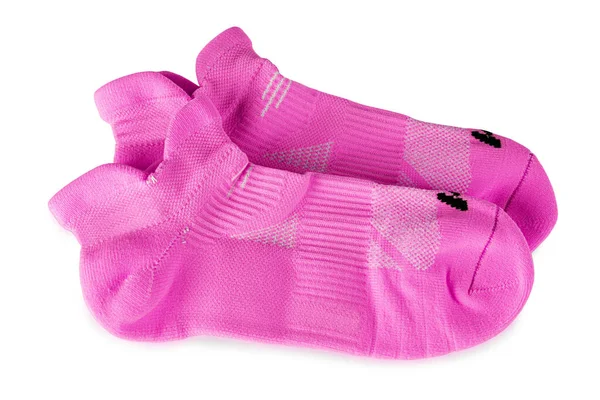 Neue Pionk-Sportsocken isoliert auf weißem Hintergrund — Stockfoto