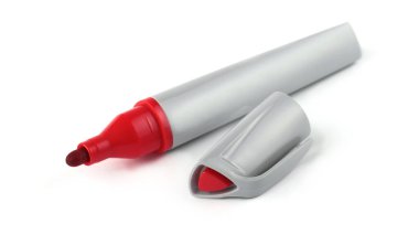 Kırpma yolu ile beyaz bir arkaplanda izole edilmiş gri işaret