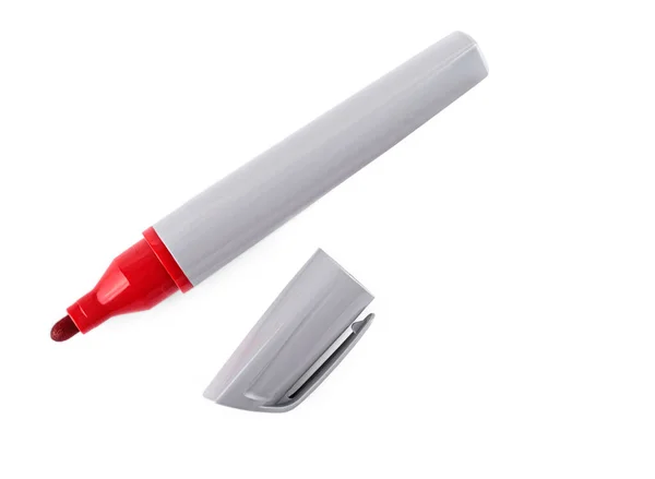 Grey marker isolated on a white background with clipping path Royalty Free Stock Images
