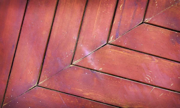 Textura de parede de madeira pintada velha ou fundo — Fotografia de Stock