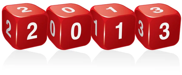 Año nuevo 2013 — Foto de Stock