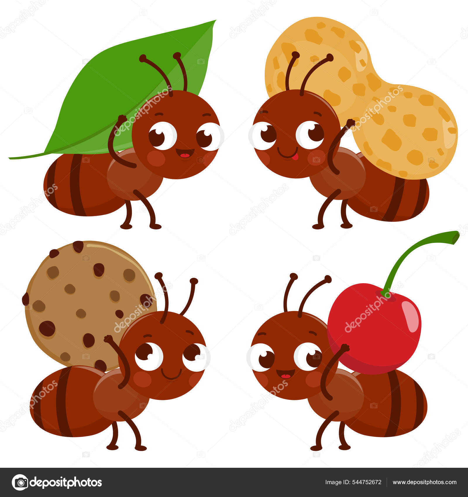 Imagens vetoriais de Formigas trabalhando | DepositPhotos, image size:1600x1700