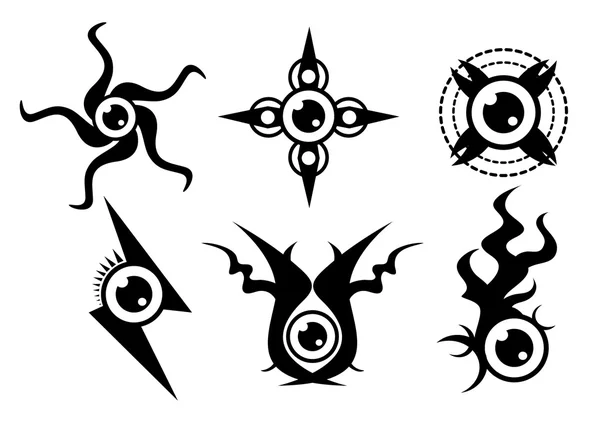 Eyeball tattoo — Stock Photo, Image