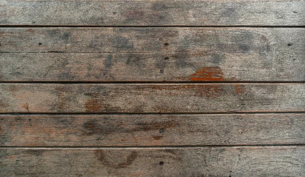 Ročník Pozadí Dřevěných Prken Starý Ošlehaný Dřevěný Stůl Nebo Podlaha — Stock fotografie