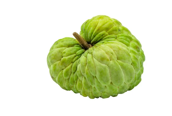 Isolated Sugar Apple White Background Close Sugar Apple — 스톡 사진