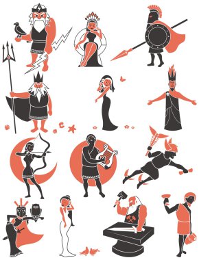 Greek / Roman Gods clipart