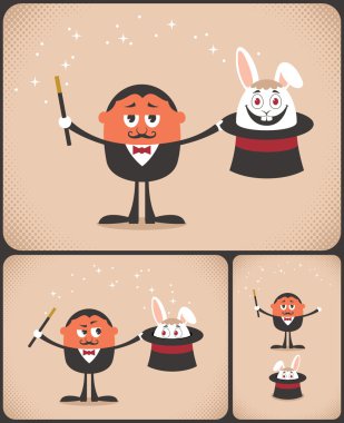 Magician vector Magician vector