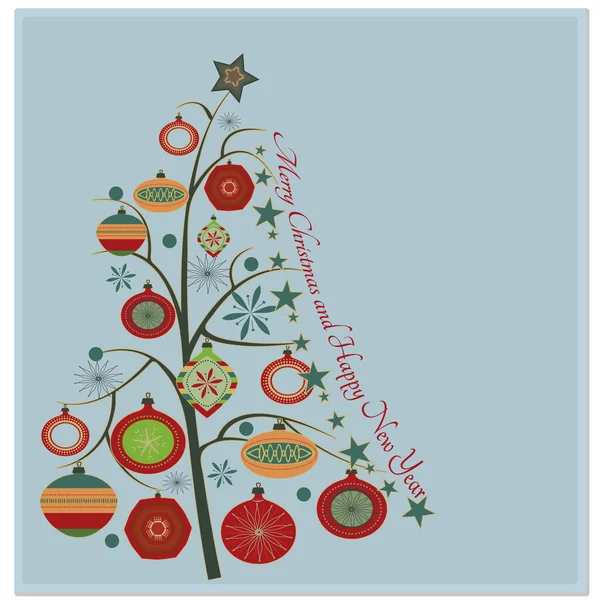 Christmas tree/ — Stock Vector