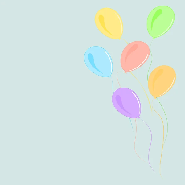 Globos coloridos — Archivo Imágenes Vectoriales