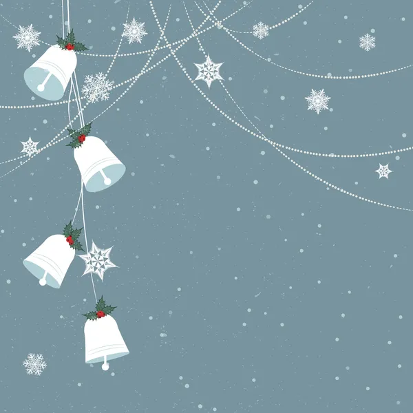 Minimal fond de Noël — Image vectorielle