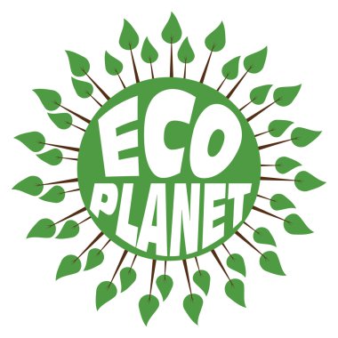 ağaçlar ve metin ile yeşil arka planet