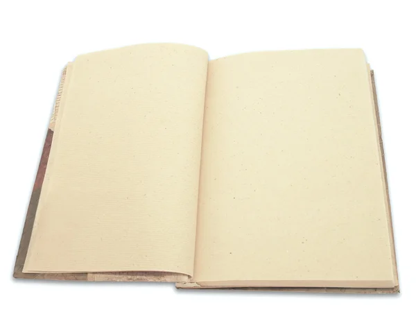 Miljövänliga öppnade notebook — Stockfoto