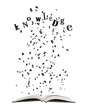 kitap dışarı patlama harfleri ile açıldı.