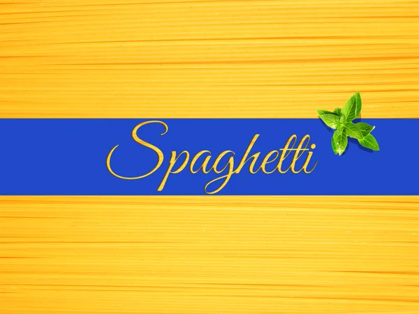 Абстрактный взгляд на кучу спагетти — стоковое фото