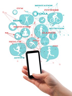 Promosyon fitness iş şablonu.