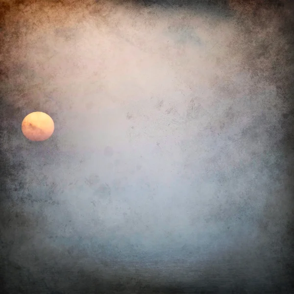 Grunge arka plan şablonu ile dramatik günbatımı — Stok fotoğraf