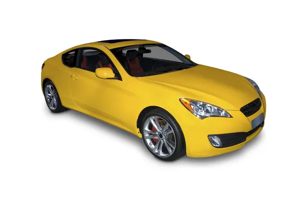 Yellow Sports Car — Stock Photo, Image