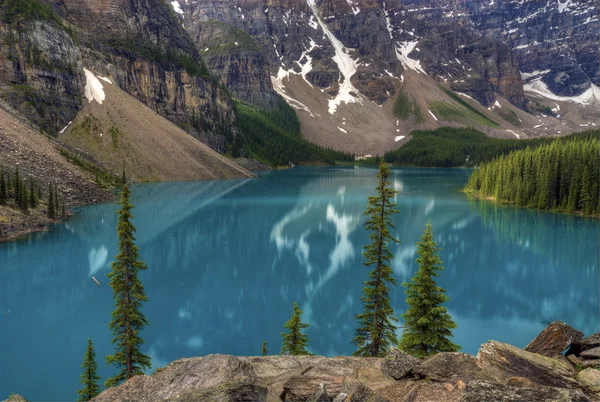 Lago Moraine — Foto de Stock