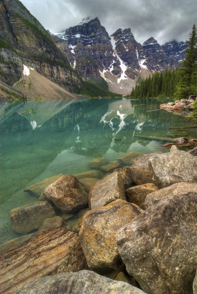 Lago Moraine — Fotografia de Stock