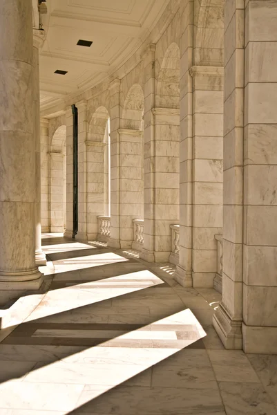 Colonne doriche in marmo — Foto Stock