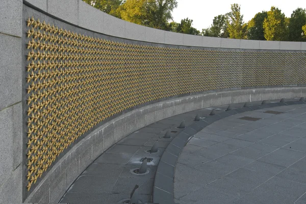 WWII Memorial Stars — Stock Photo, Image