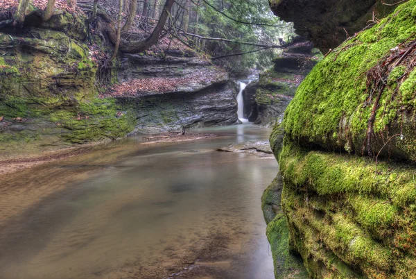 Hocking HIlls Waterfall — Stock Photo, Image