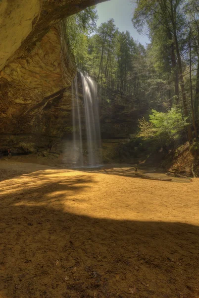 Ash Cave in Hocking HIlls Ohio — Stock Photo, Image