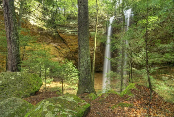 Ash Cave in Hocking HIlls Ohio — Stock Photo, Image