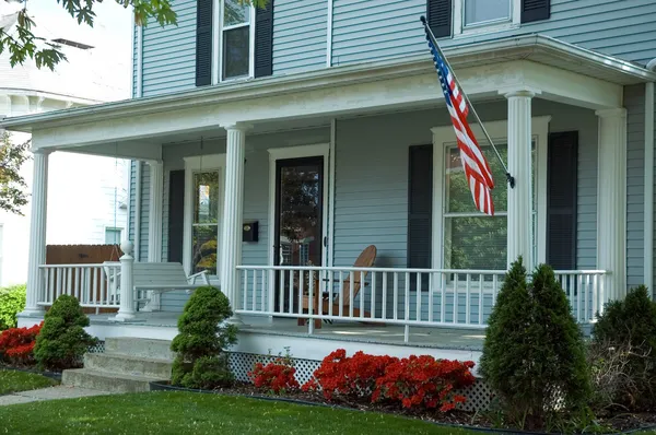 Amerikaanse veranda — Stockfoto