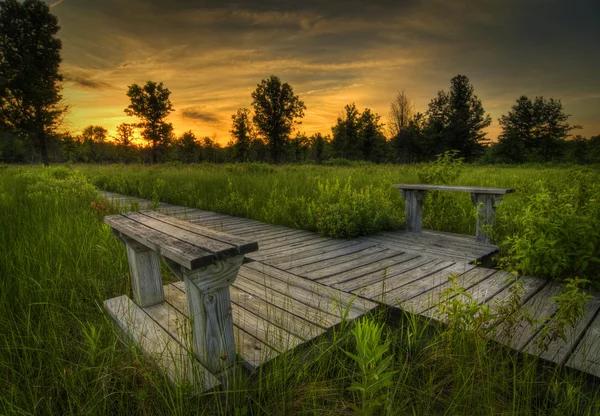 Irwin Prarie Sunset — Stock Photo, Image