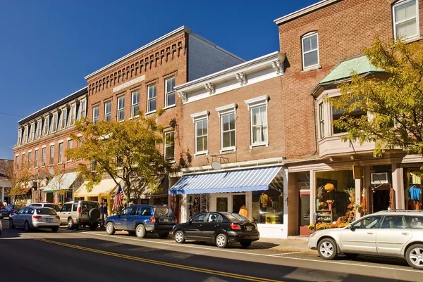 Belangrijkste straat u.s.a. — Stockfoto